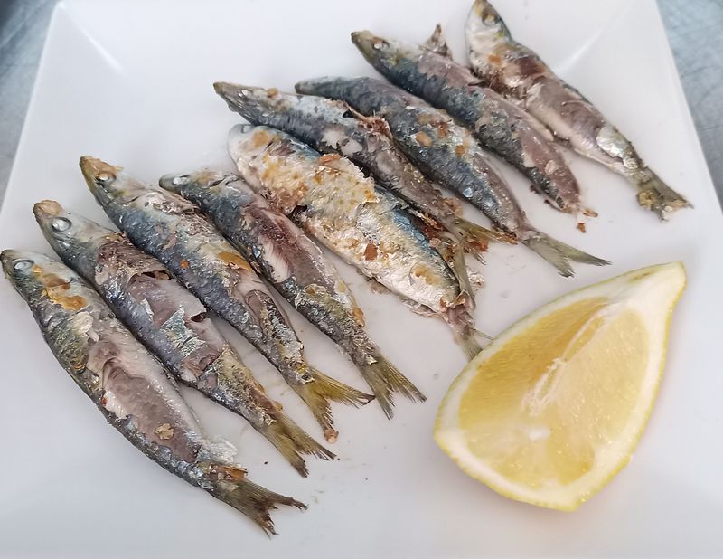 grilled sardines grilled sardines
